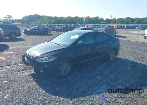 2018 Hyundai Elantra Sel из США, поврежденный, VIN 5NPD84LF5JH387862